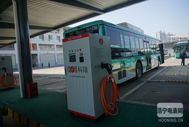 江西省常委、常務(wù)副省長莫建成參觀由科陸電子參與建設(shè)的國內(nèi)首個民間資本投資新能源汽車充電站