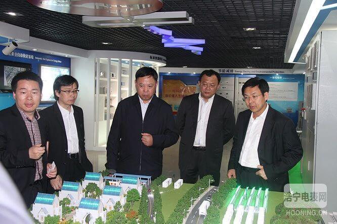 南昌市委副書記、市長(zhǎng)郭安一行蒞臨科陸電子考察工作